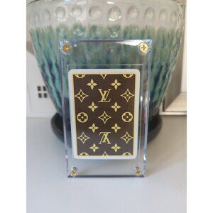 Louis Vuitton AUTHENTIC Monogram Playing Card Jack of Clover RARE